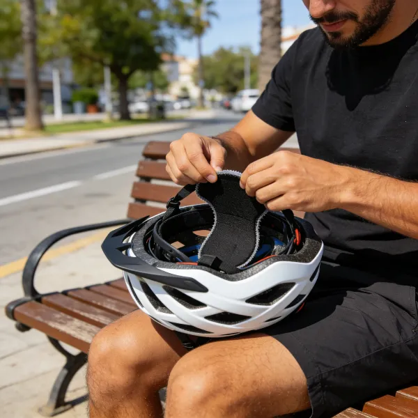 ¿Por Qué Cambiar las Almohadillas del Casco de Ciclismo?