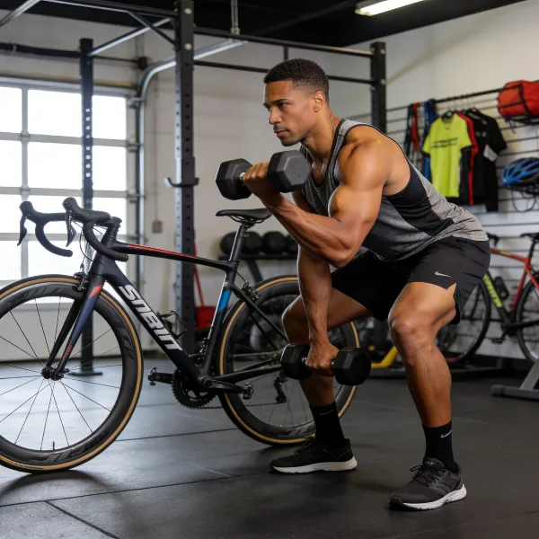 cycling and weight training