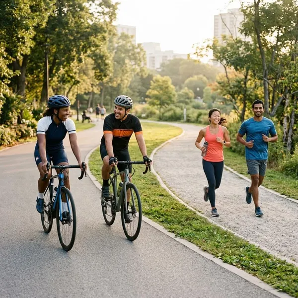 cycling vs running