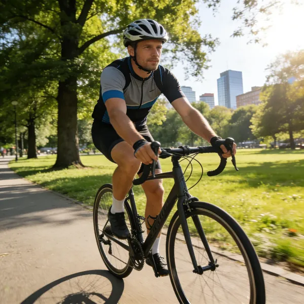 Ist Radfahren besser als Gehen