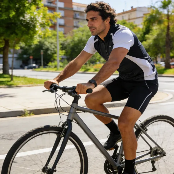 qué músculos trabaja el ciclismo
